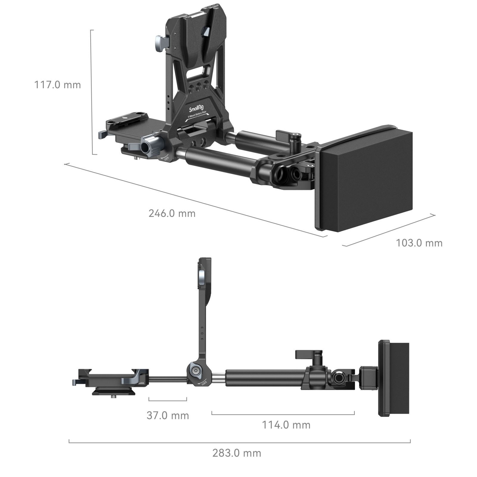 SmallRig V-Mount Battery Mount Plate Kit (Advanced)  4063B