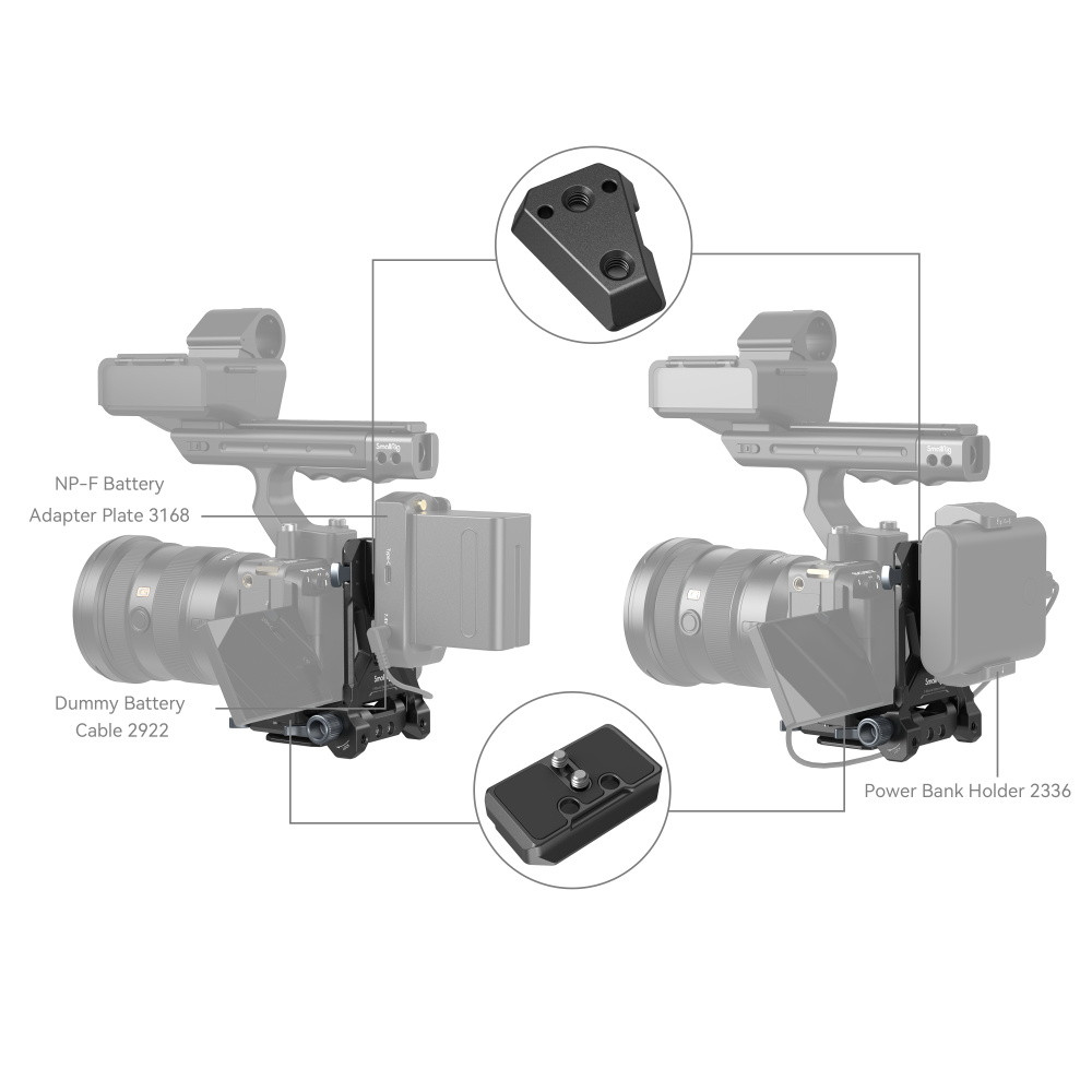 SmallRig Compact V-Mount Battery Mounting System 4064