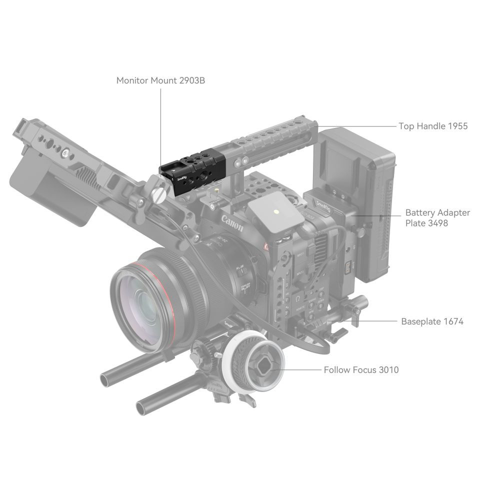 SmallRig Top Handle Extension Rig 4067