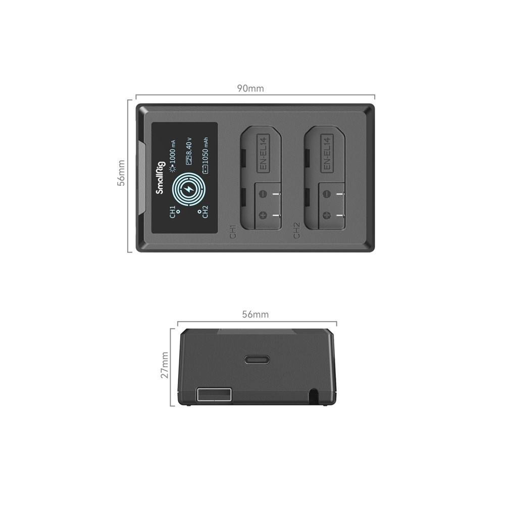 SmallRig EN-EL14 Camera Battery Charger 4082