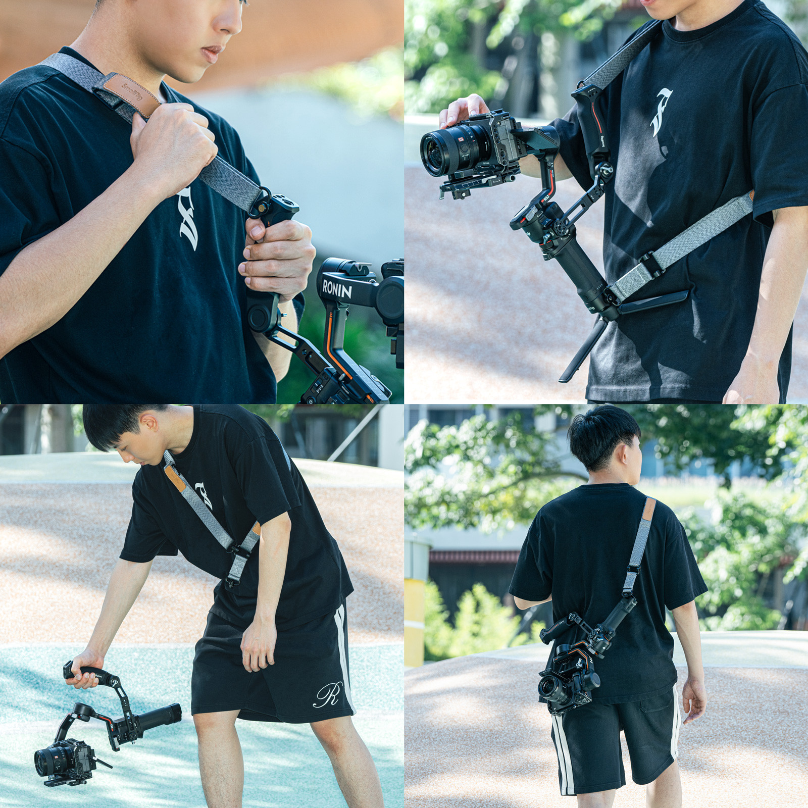 SmallRig Weight-Reducing Shoulder Strap for DJI RS 3 / RS 3 Pro / RS 2 4118