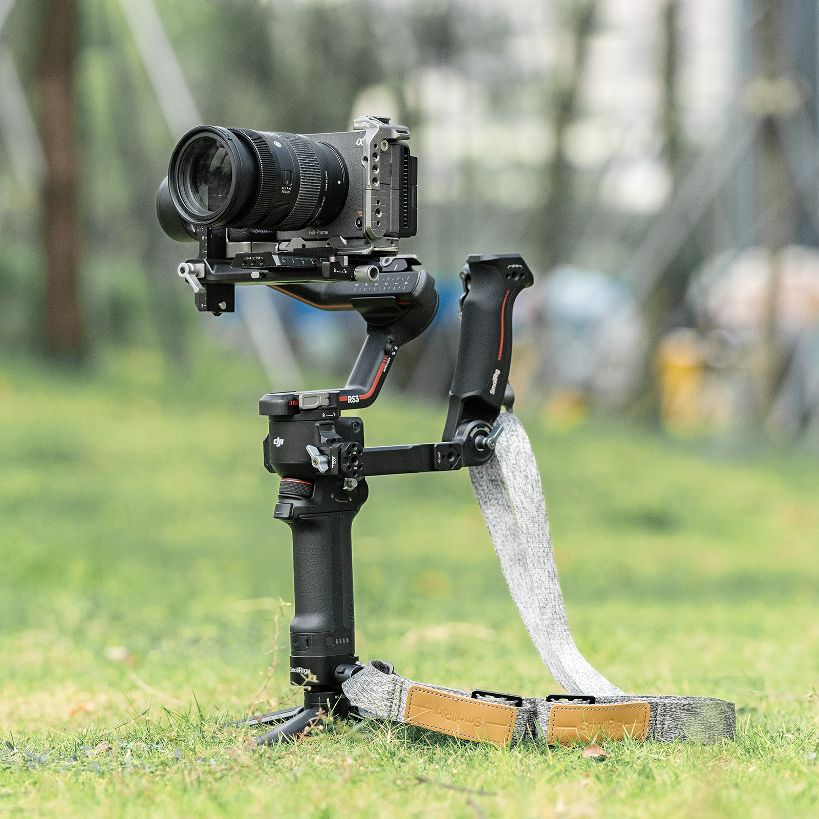 SmallRig Weight-Reducing Shoulder Strap for DJI RS 4 / RS 4 Pro / RS 4 Mini / RS 3 / RS 3 Pro / RS 3 Mini / RS 2 4118C