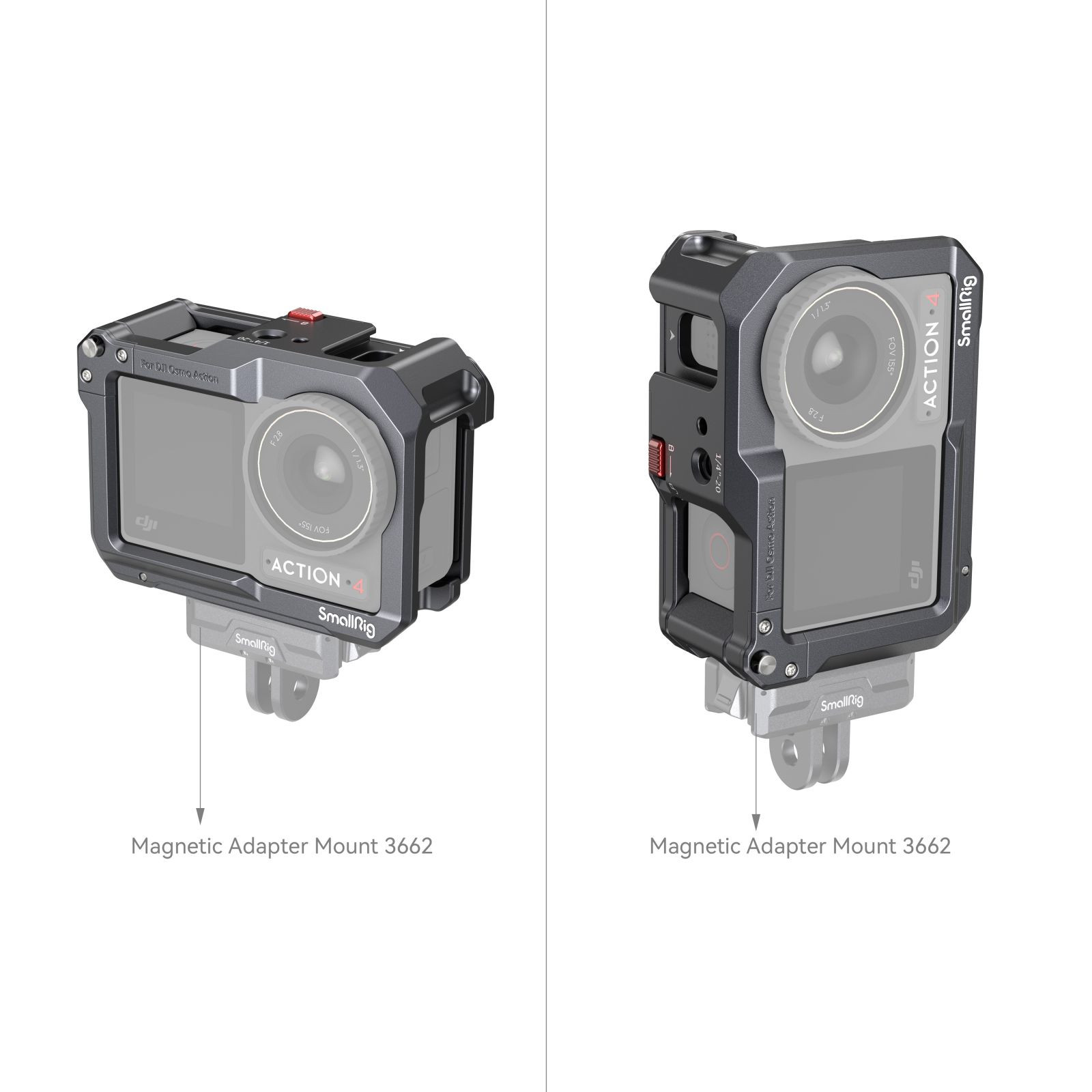 SmallRig Cage for DJI Osmo Action Camera 4119C