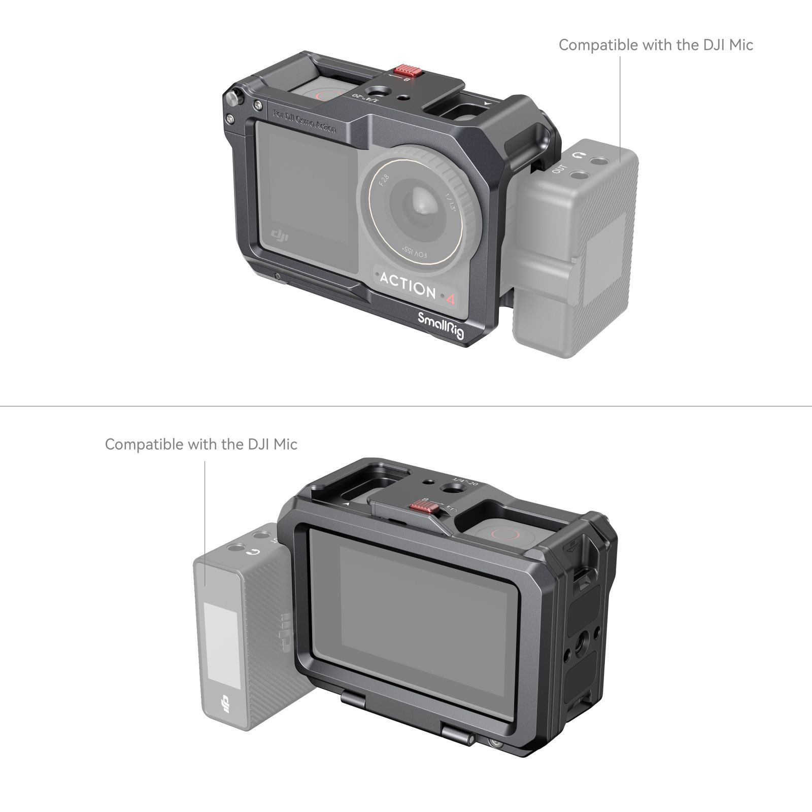 SmallRig Cage for DJI Osmo Action Camera 4119C