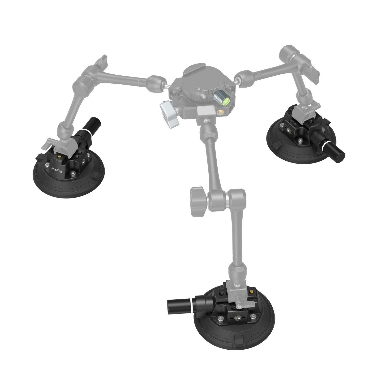 SmallRig 4'' Suction Cup Camera Mounting Support for Vehicle Shooting 4122B