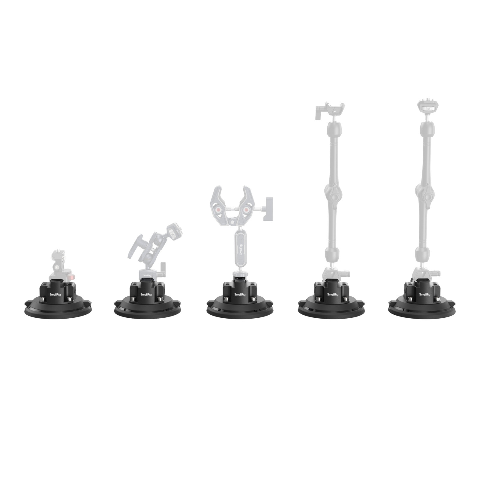 SmallRig 4'' Suction Cup Camera Mounting Support for Vehicle Shooting 4122C