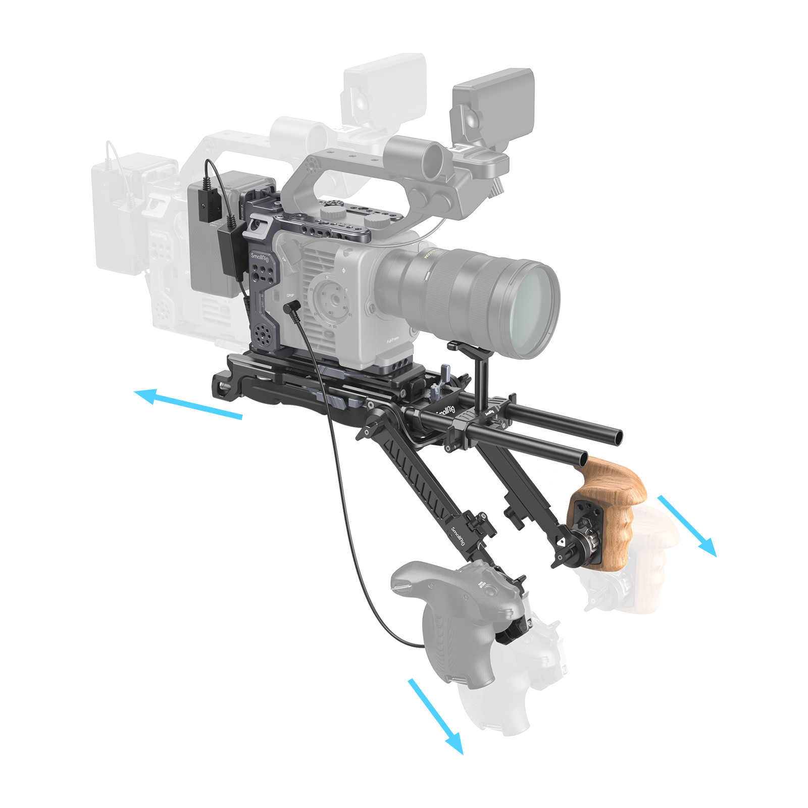 SmallRig Shoulder Rig Kit for Sony FX6 4125B