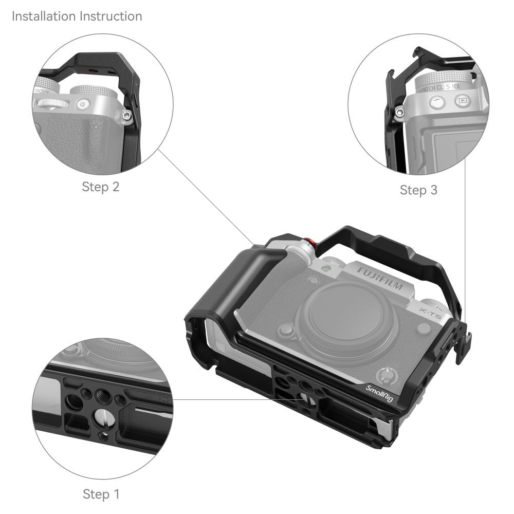 SmallRig Multifunctional Cage for FUJIFILM X-T5 4135