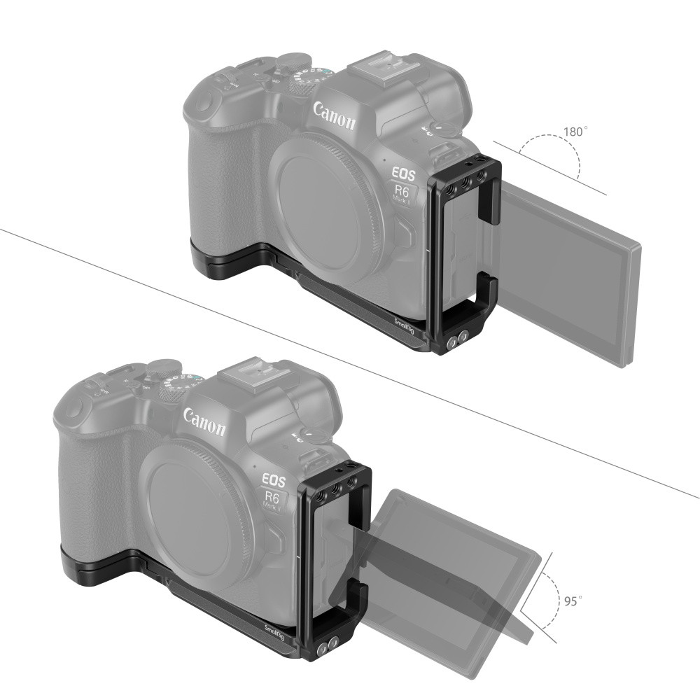 SmallRig L-Bracket for Canon EOS R6 Mark II / R5 / R5 C / R6 4160