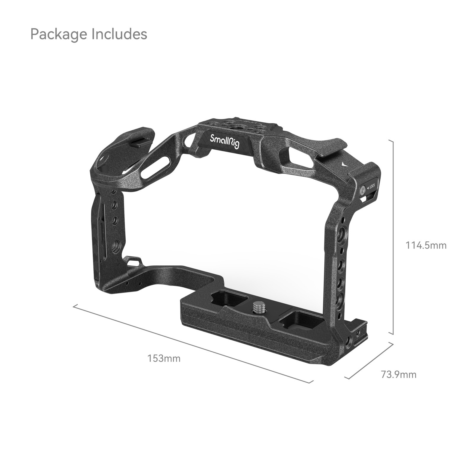 SmallRig “Black Mamba” Camera Cage for Canon EOS R6 Mark II 4161