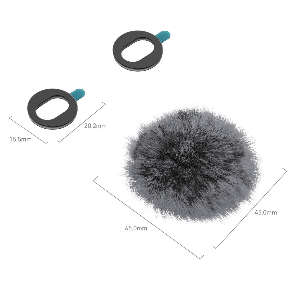 SmallRig Furry Windshield for Canon PowerShot V10 4177