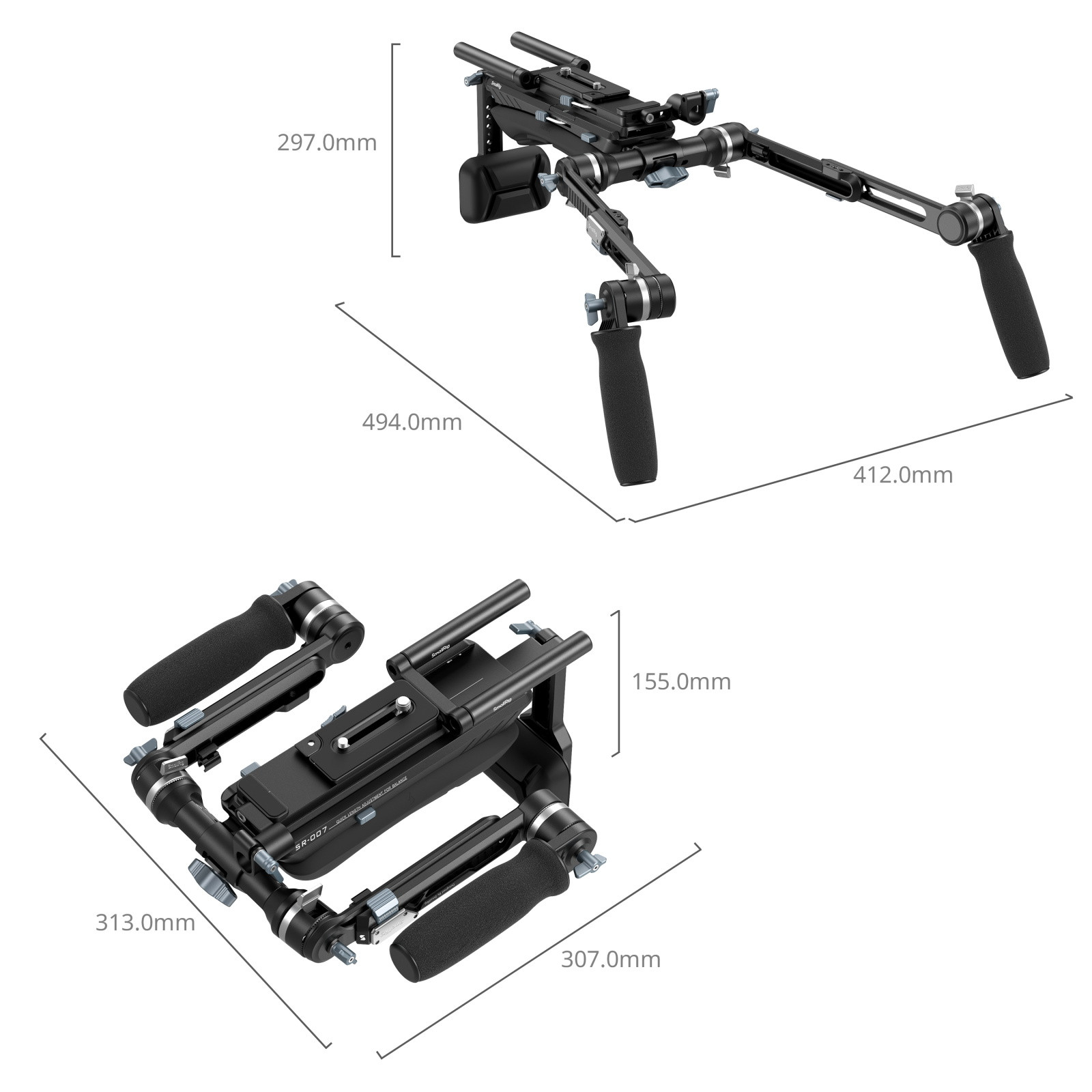 SmallRig HawkLock Shoulder Rig Kit SR007 Pro 4181B