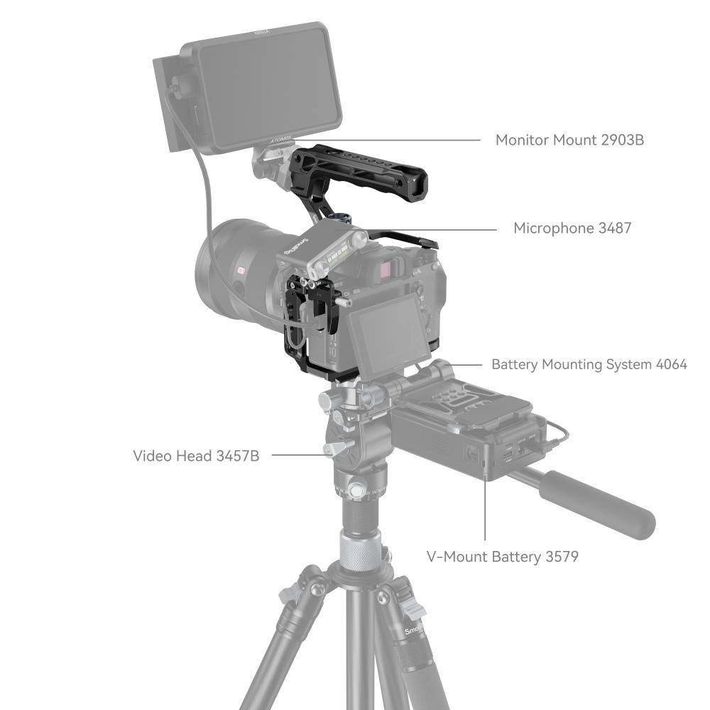 SmallRig Cage Kit for Sony Alpha 7 III / Alpha 7R III 4198