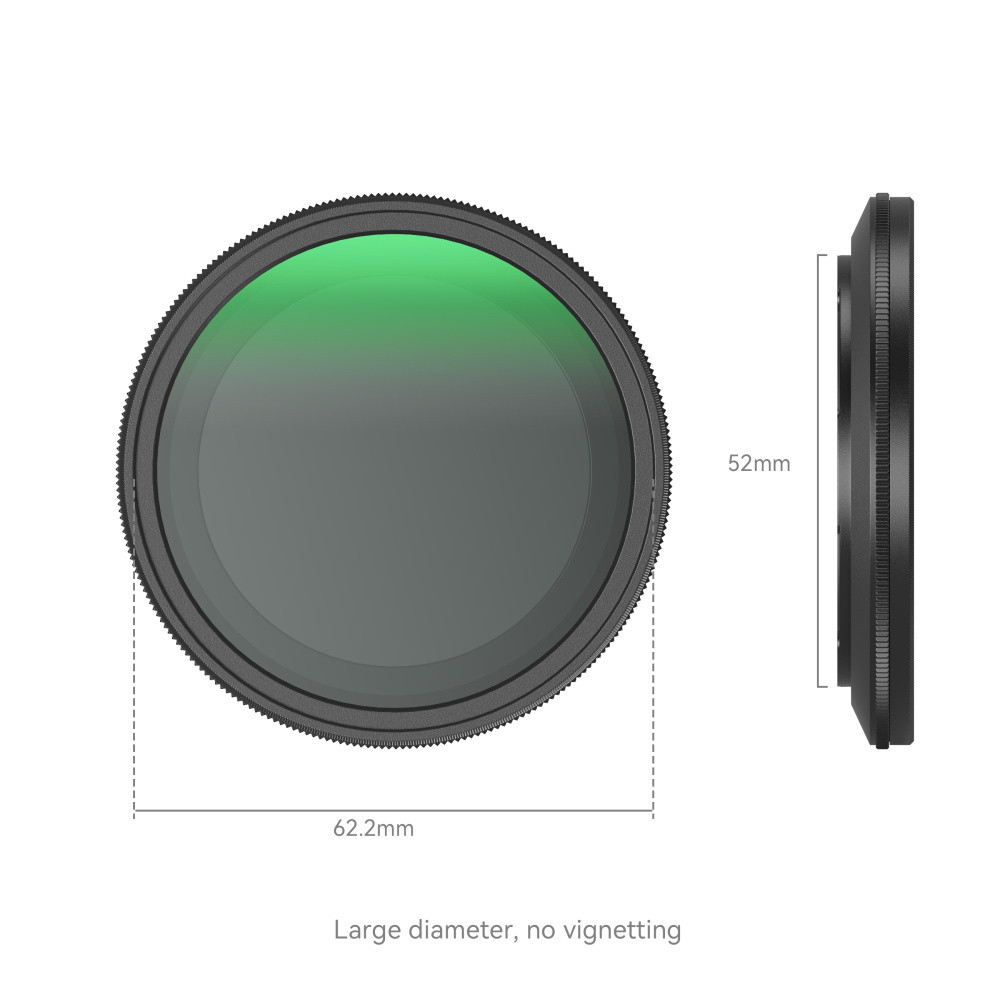 SmallRig MagEase Magnetic VND Filter ND2-ND32 (1-5 Stop) 52mm 4215