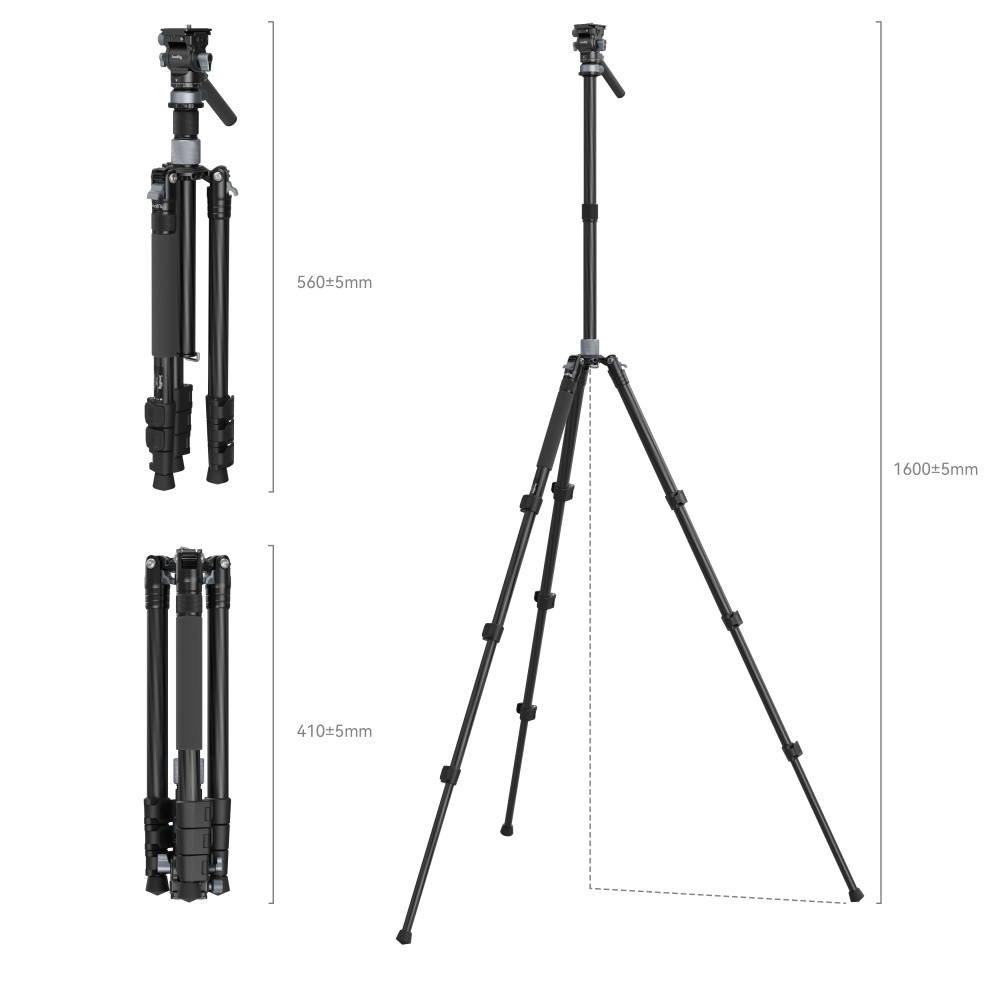 SmallRig Travel Video Tripod Kit 4221