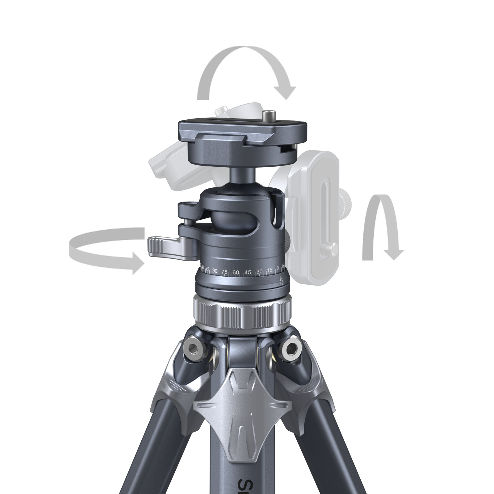 SmallRig Lightweight Travel Tripod AP-02 4222B