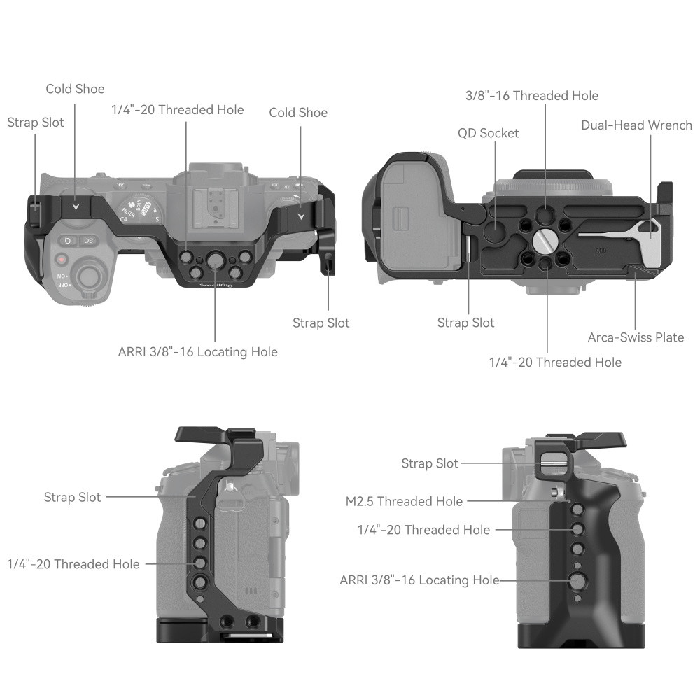 SmallRig Cage for FUJIFILM X-S20 4230