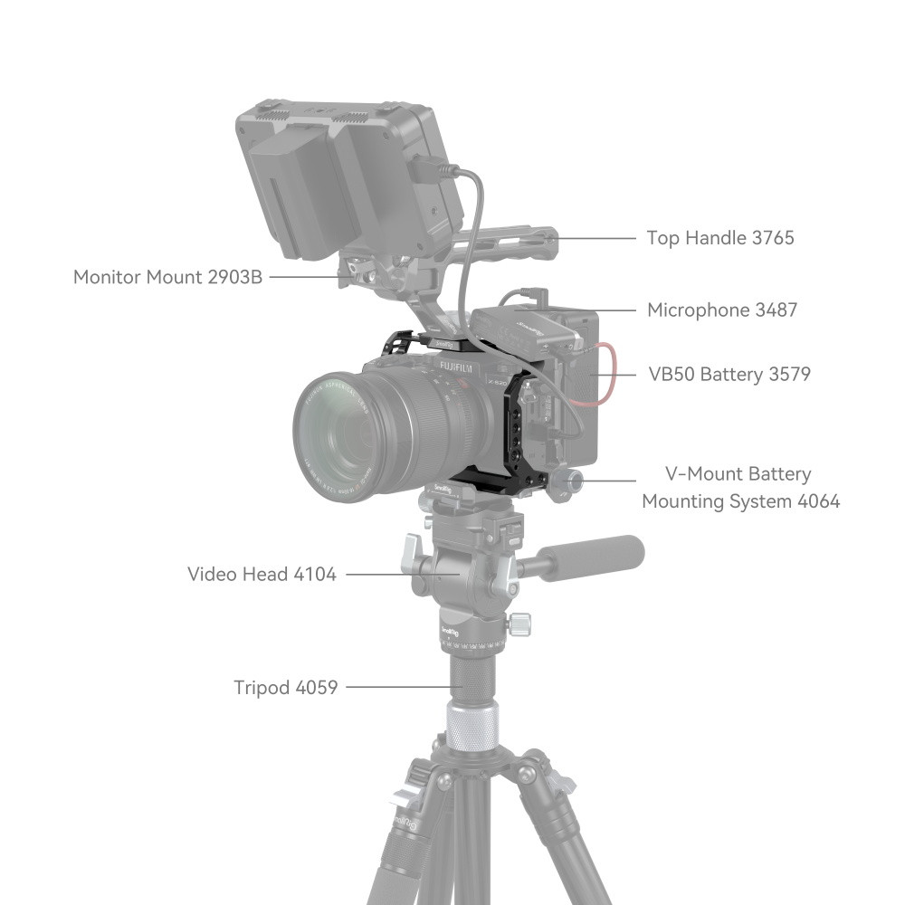 SmallRig L-Bracket for FUJIFILM X-S20 4231