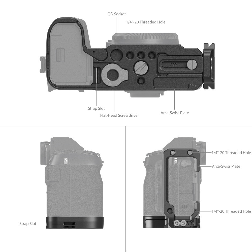 SmallRig L-Bracket for FUJIFILM X-S20 4231