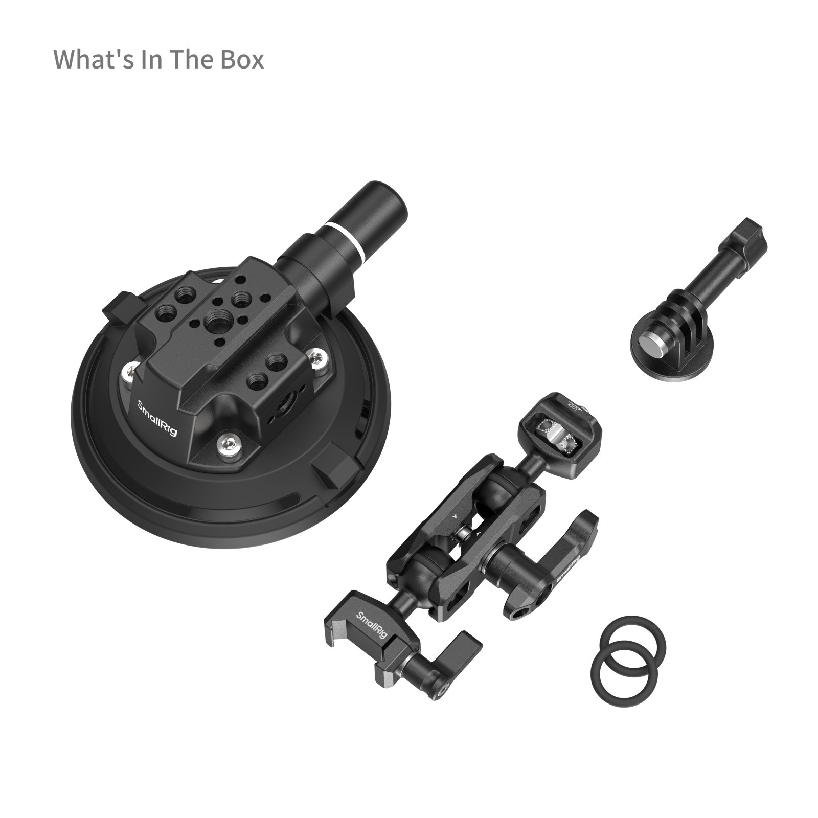 SmallRig 4" Suction Cup Camera Mount Kit for Vehicle Shooting 4236C