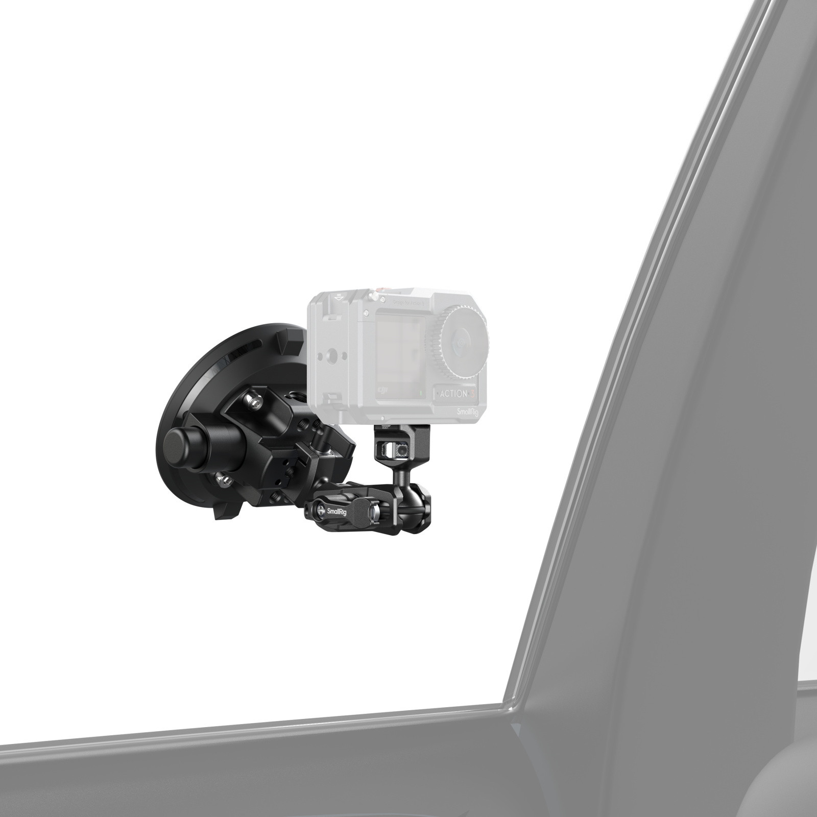 SmallRig 4" Suction Cup Camera Mount Kit for Vehicle Shooting 4236C