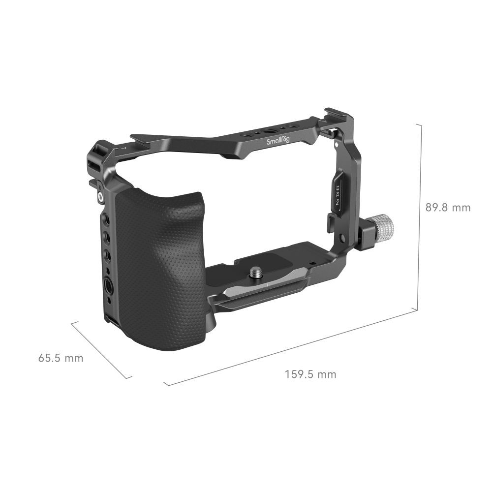 商品画像：Amazon.com : SmallRig ZV-E1 Cage Kit with Silicone Grip and 1