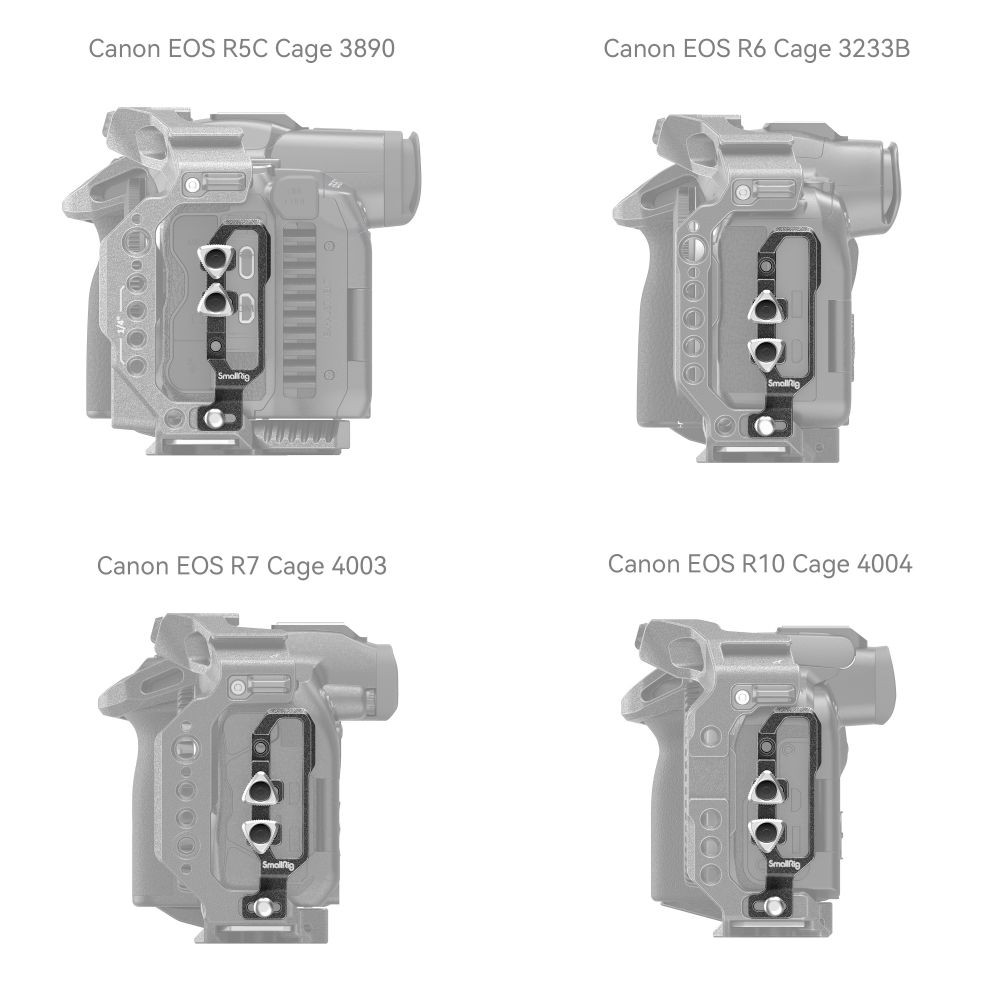 SmallRig HDMI & USB-C Cable Clamp for "Black Mamba" Cage for Canon EOS R Series 4272