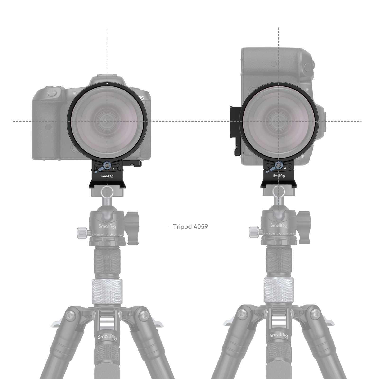 SmallRig Rotatable Horizontal-to-Vertical Mount Plate Kit for Canon EOS Specific R Series Cameras 4300