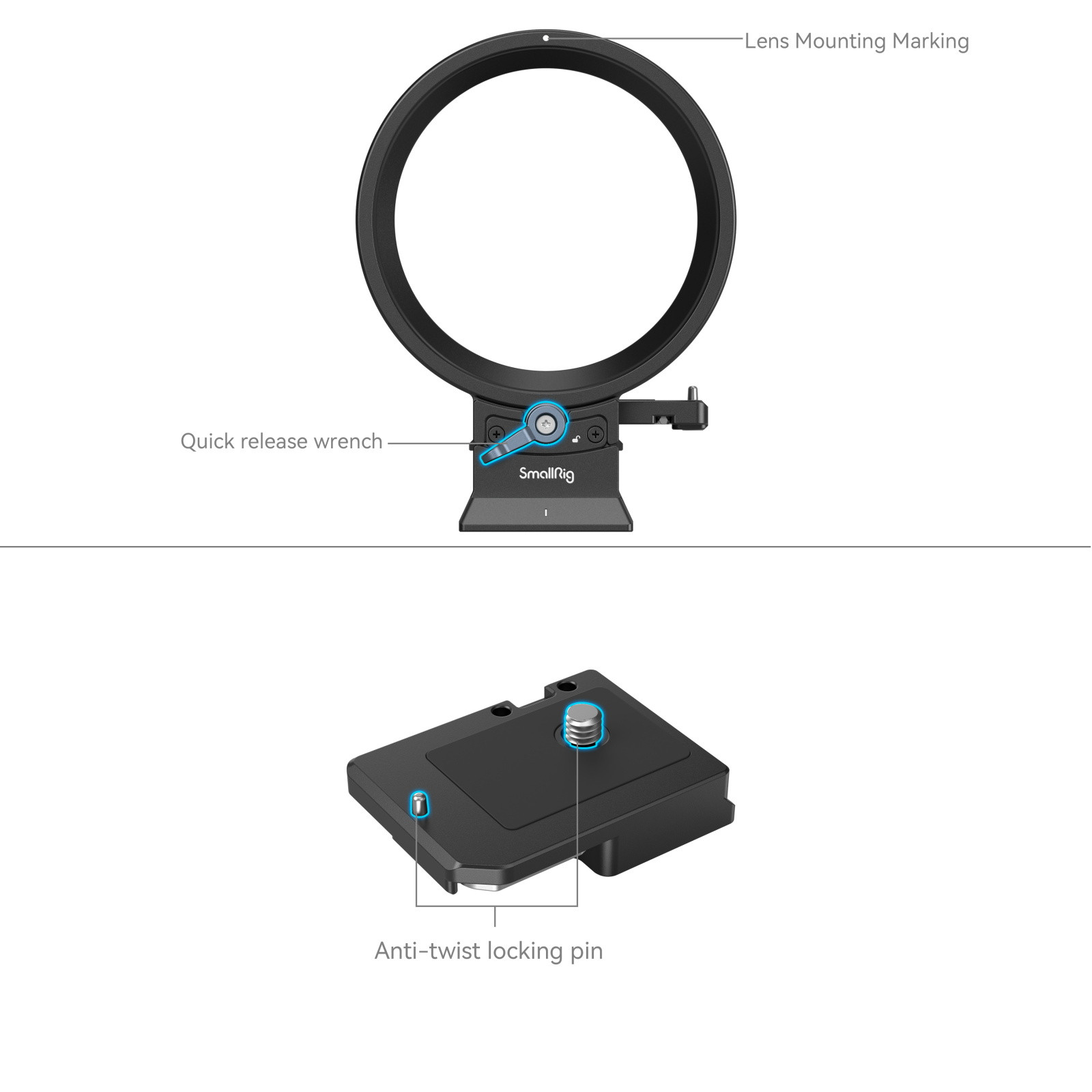 SmallRig Rotatable Horizontal-to-Vertical Mount Plate Kit for Canon EOS Specific R Series Cameras 4300