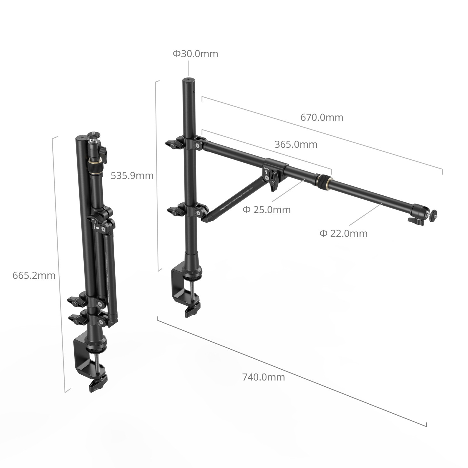 SmallRig Desktop Overhead Photography / Live Streaming Bracket 4304