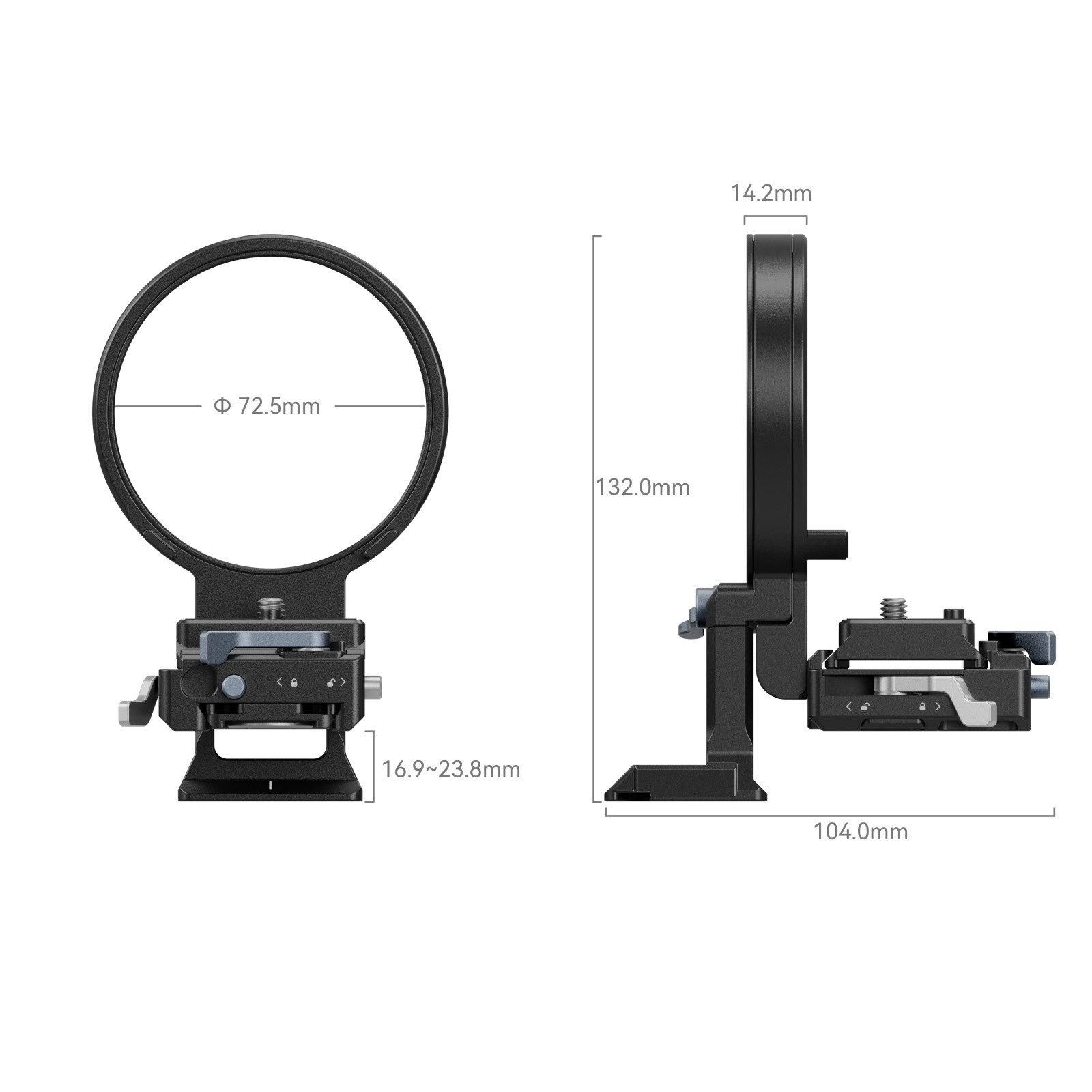 SmallRig Rotatable Horizontal-to-Vertical Mount Plate Kit for Nikon Specific Z Series Cameras 4306