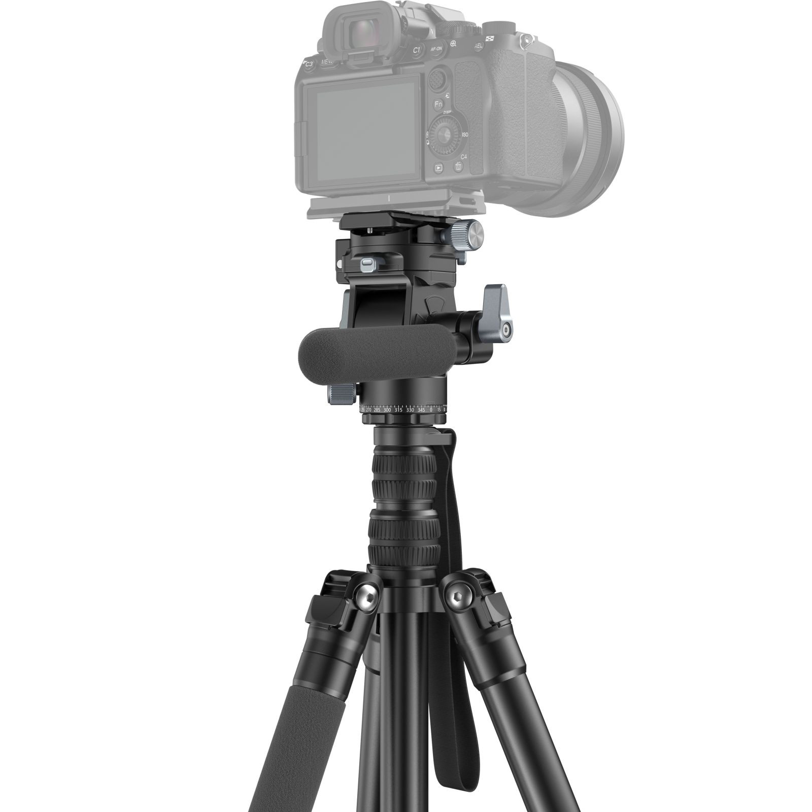 SmallRig FreeBlazer Aluminum Alloy Video Tripod CT195 4307