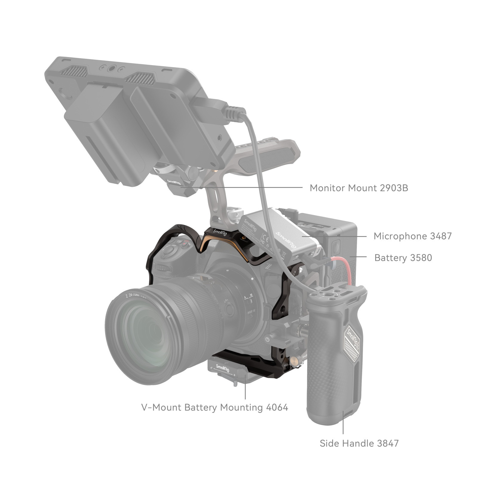 SmallRig “Night Eagle” Cage for Nikon Z 8 4316