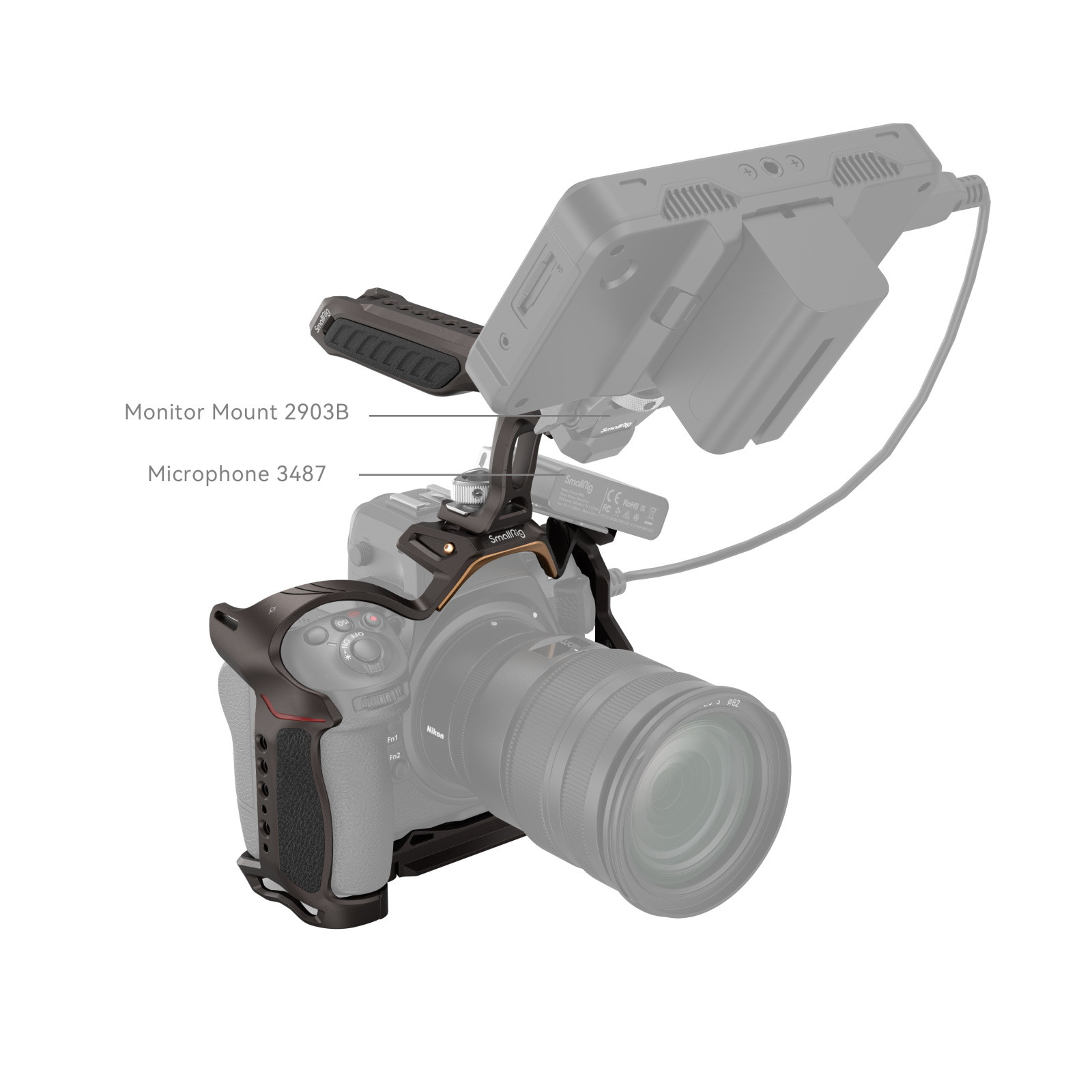 SmallRig “Night Eagle” Cage Kit for Nikon Z 8 4317