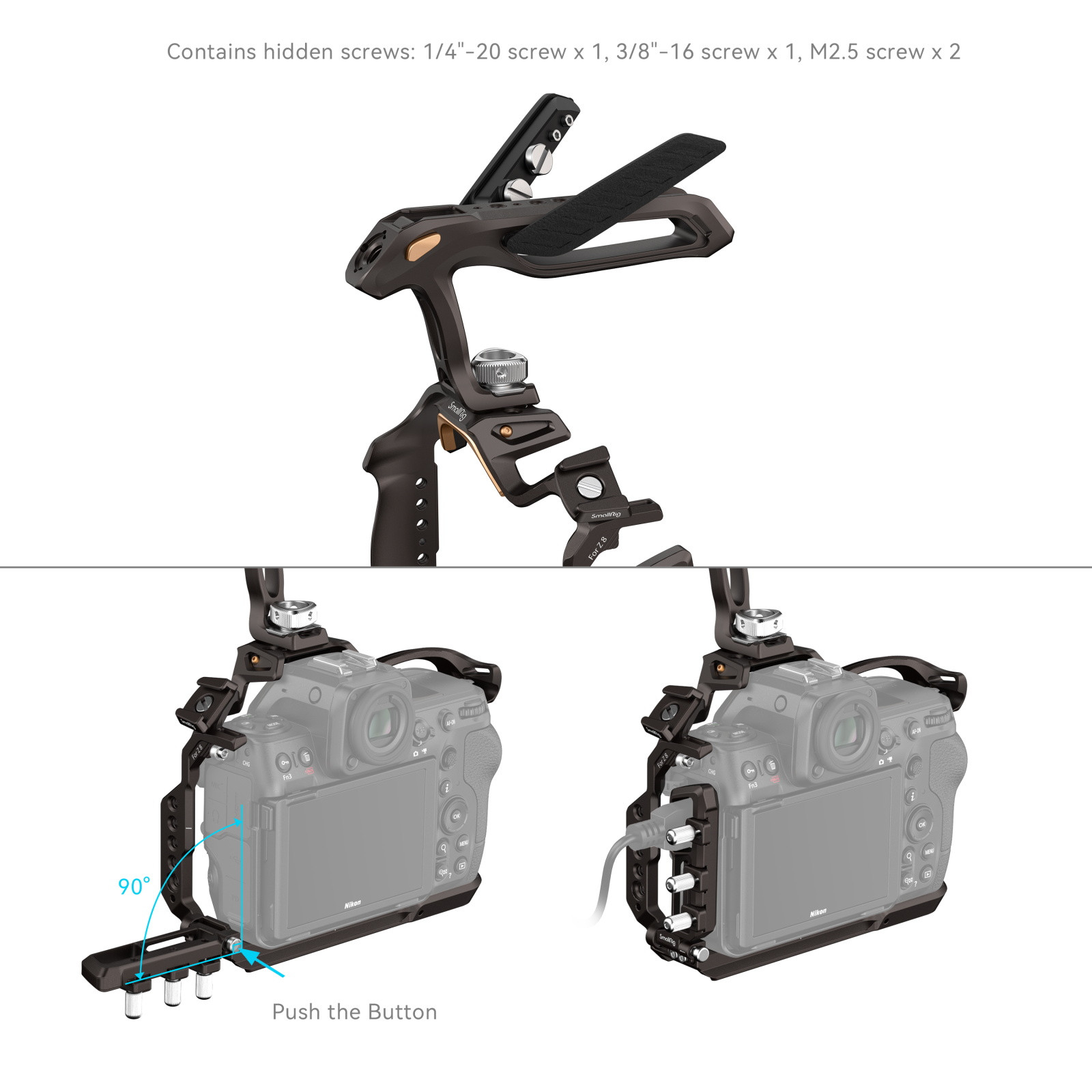 SmallRig “Night Eagle” Cage Kit for Nikon Z 8 4317