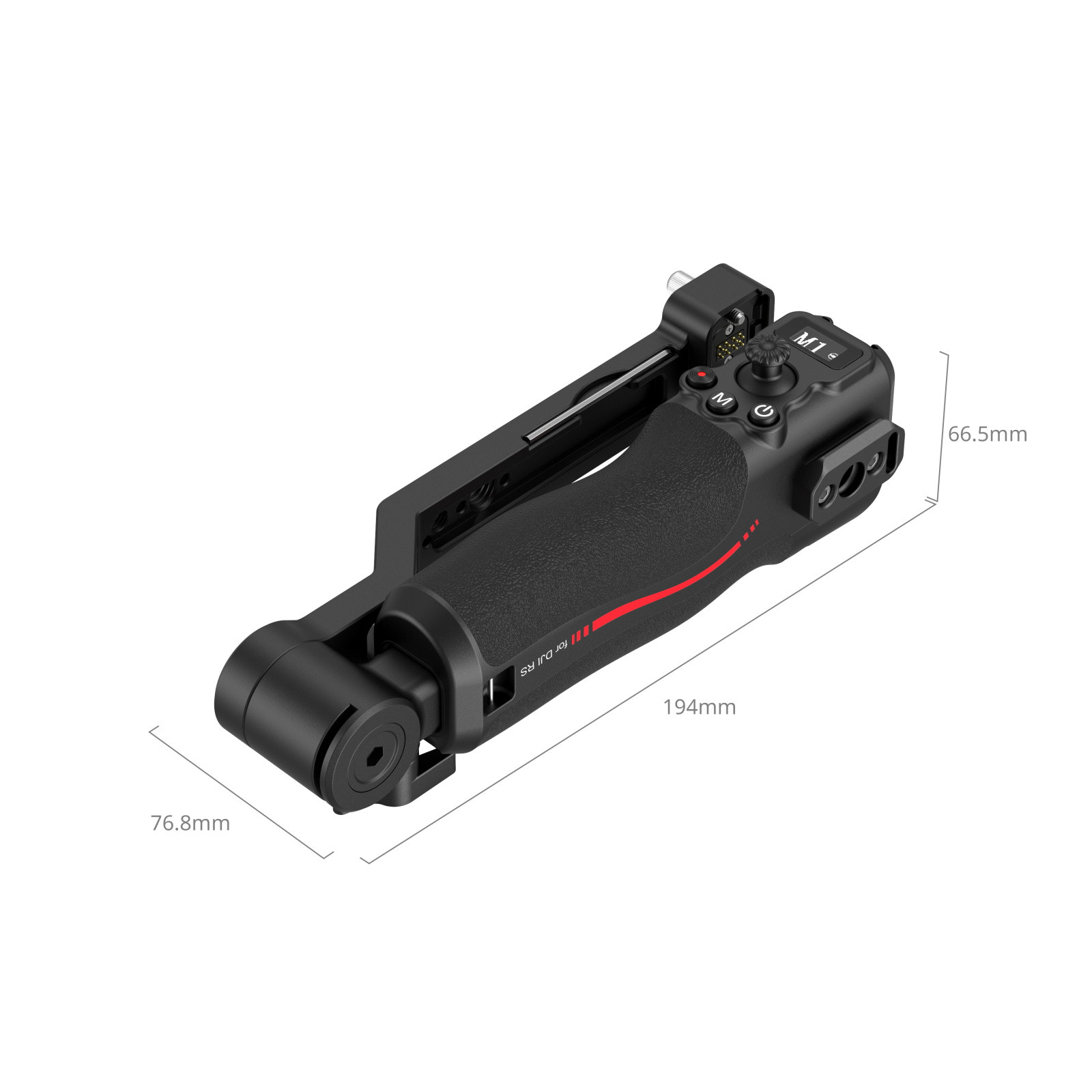 SmallRig Dual Handle Grip For DJI RS Gimbal - Joystick Control & NATO Rail For RS 2/RS 3 Pro/RS 4 Pro