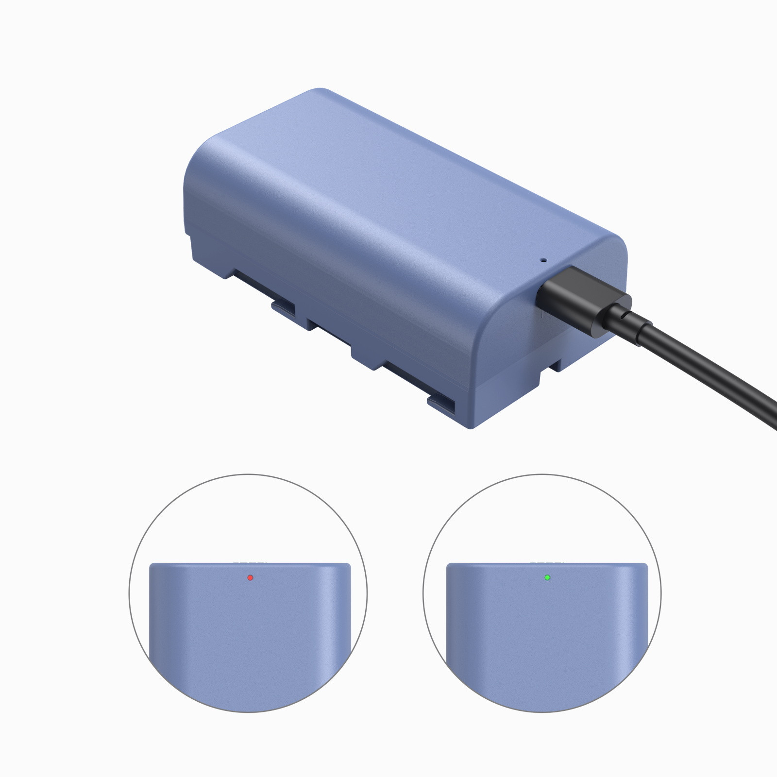 SmallRig USB-C Rechargeable Camera Battery for Sony NP-F550 4331