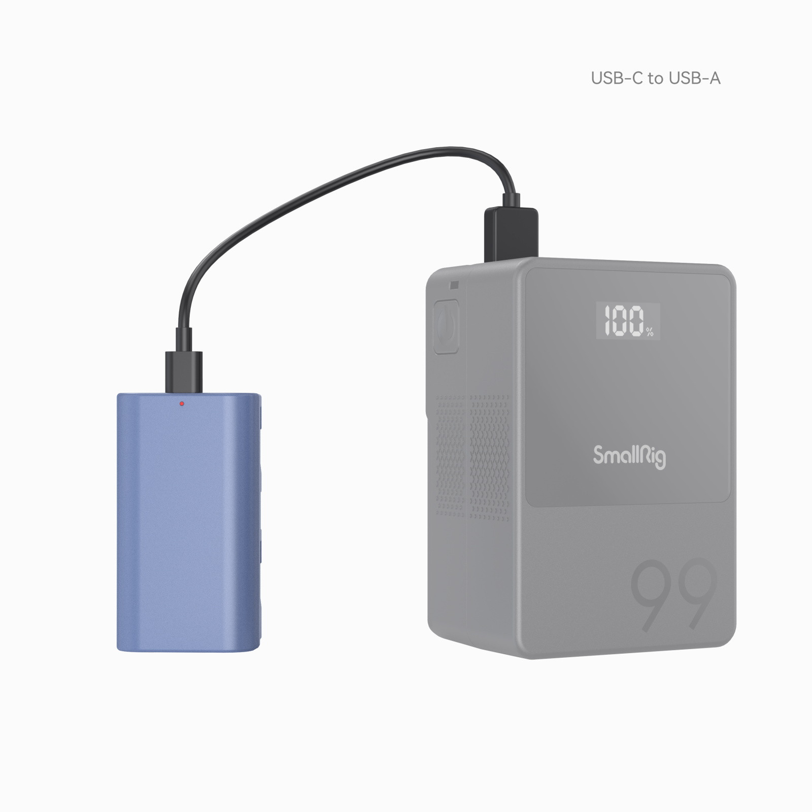 SmallRig USB-C Rechargeable Camera Battery for Sony NP-F550 4331