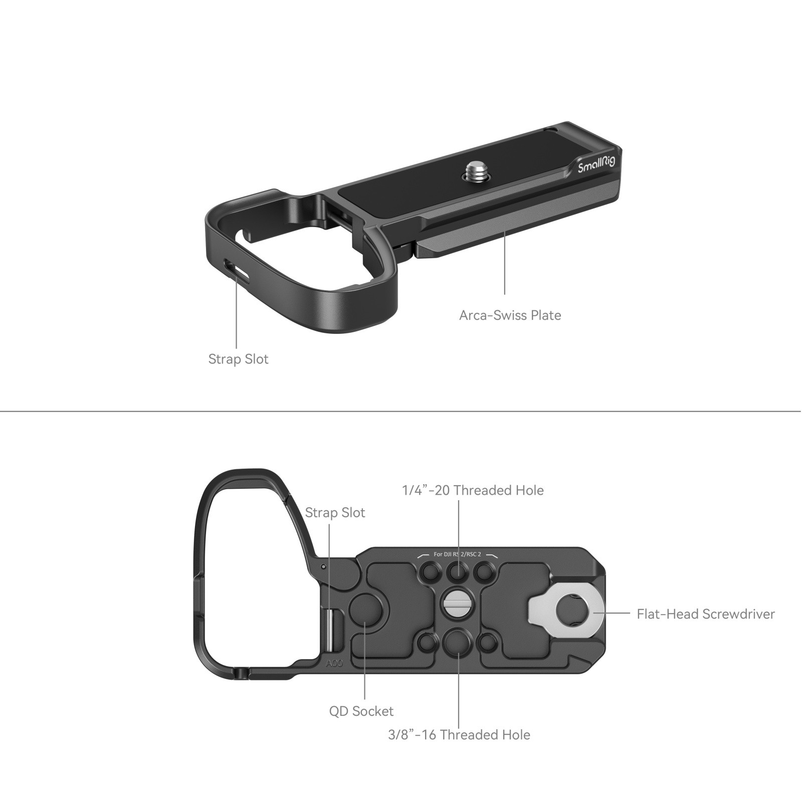 SmallRig Baseplate for Sony Alpha 6700 4338