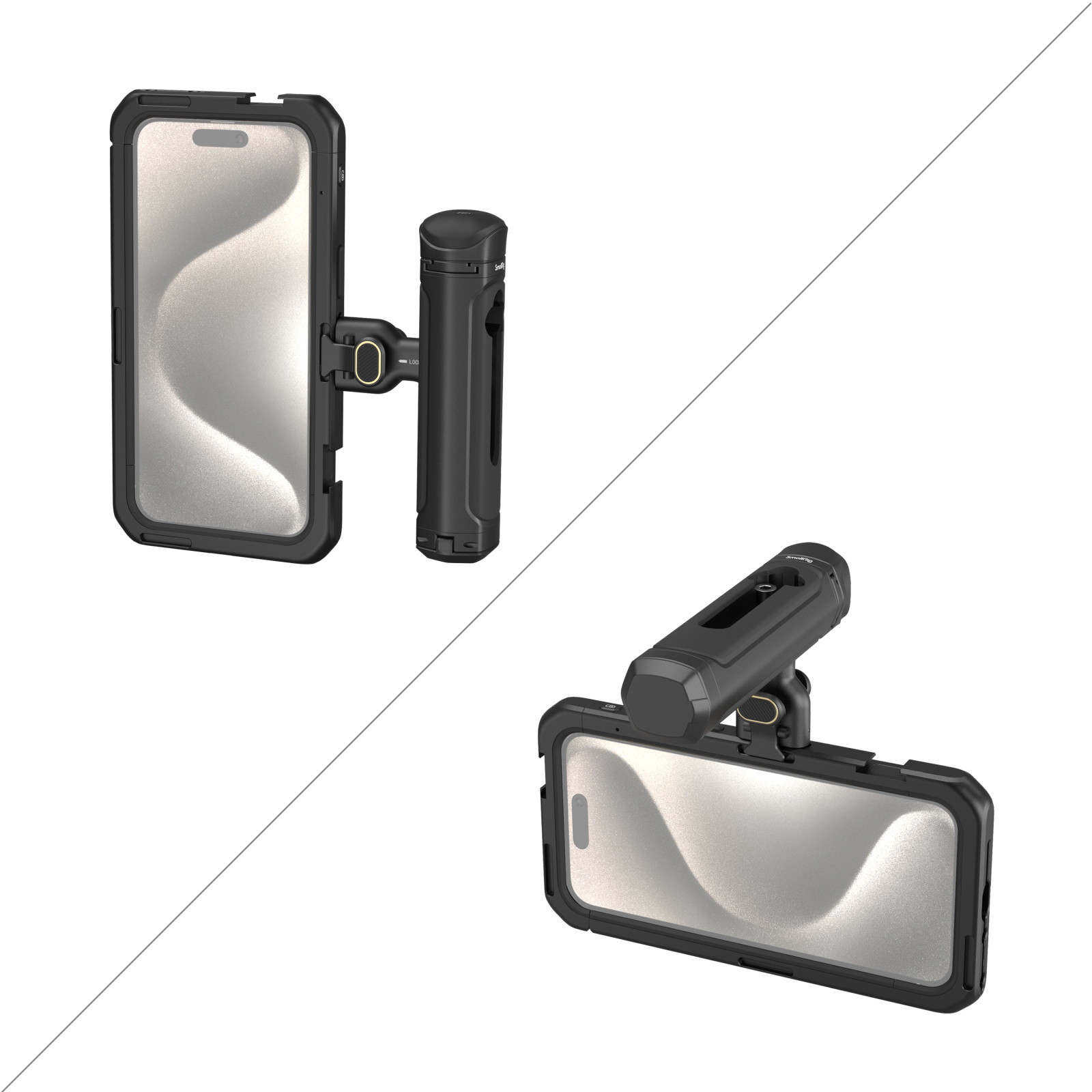 SmallRig Mobile Video Kit (Single Handheld) for iPhone 15 Pro Max 4393B