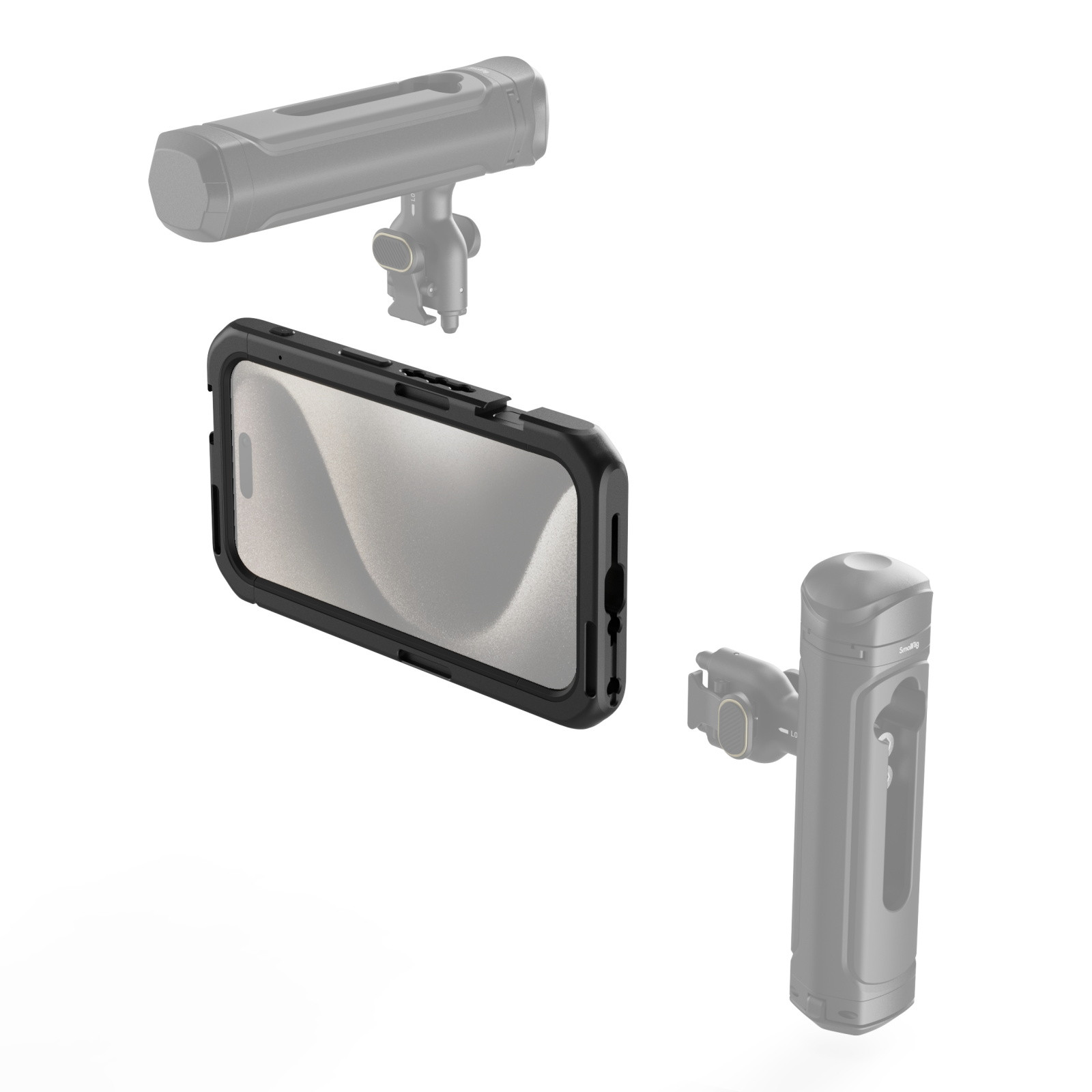 SmallRig Mobile Video Cage for iPhone 15 Pro 4396B