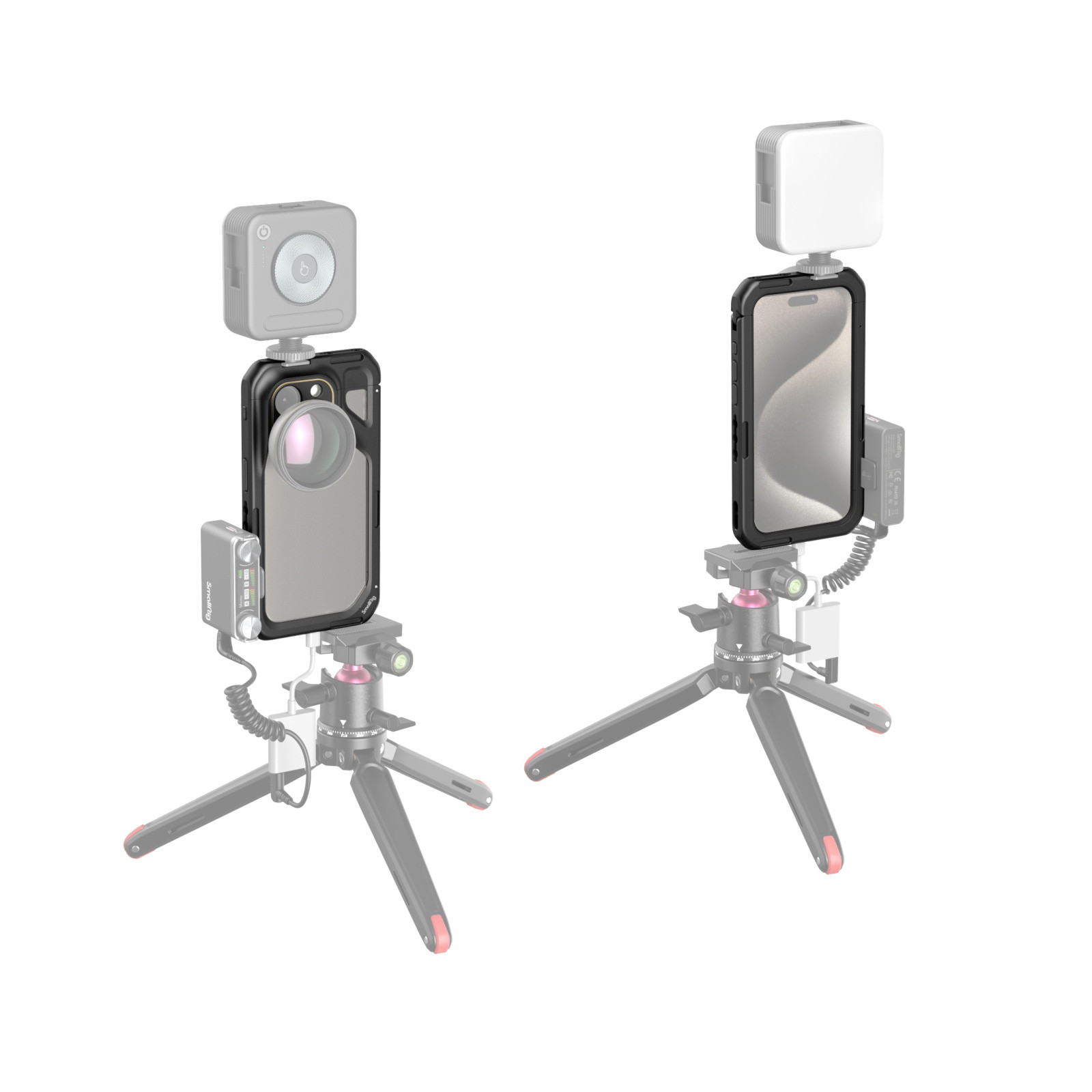 SmallRig Mobile Video Cage for iPhone 15 Pro 4396B