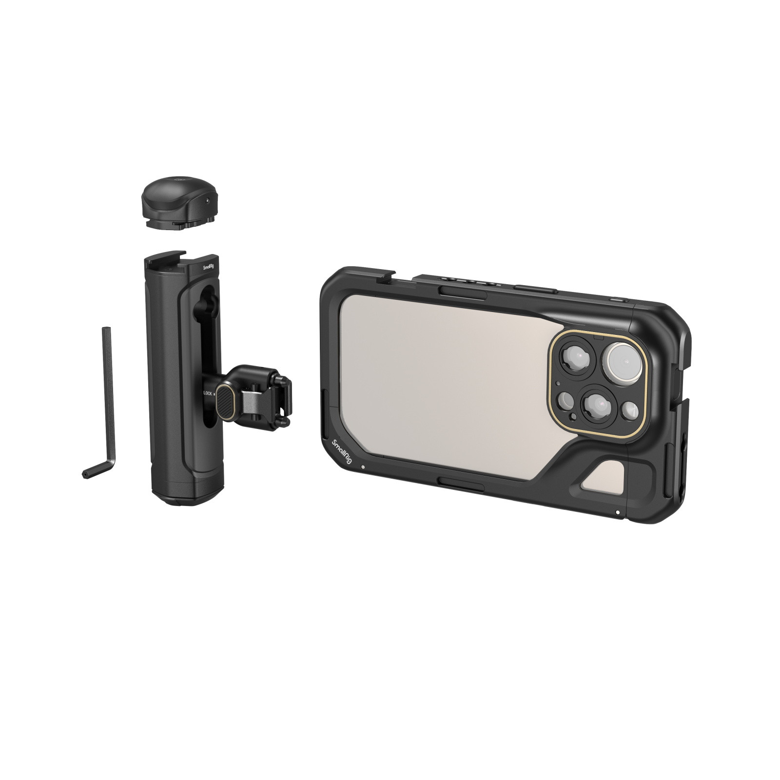 SmallRig Mobile Video Kit (Single Handheld) for iPhone 15 Pro 4398B