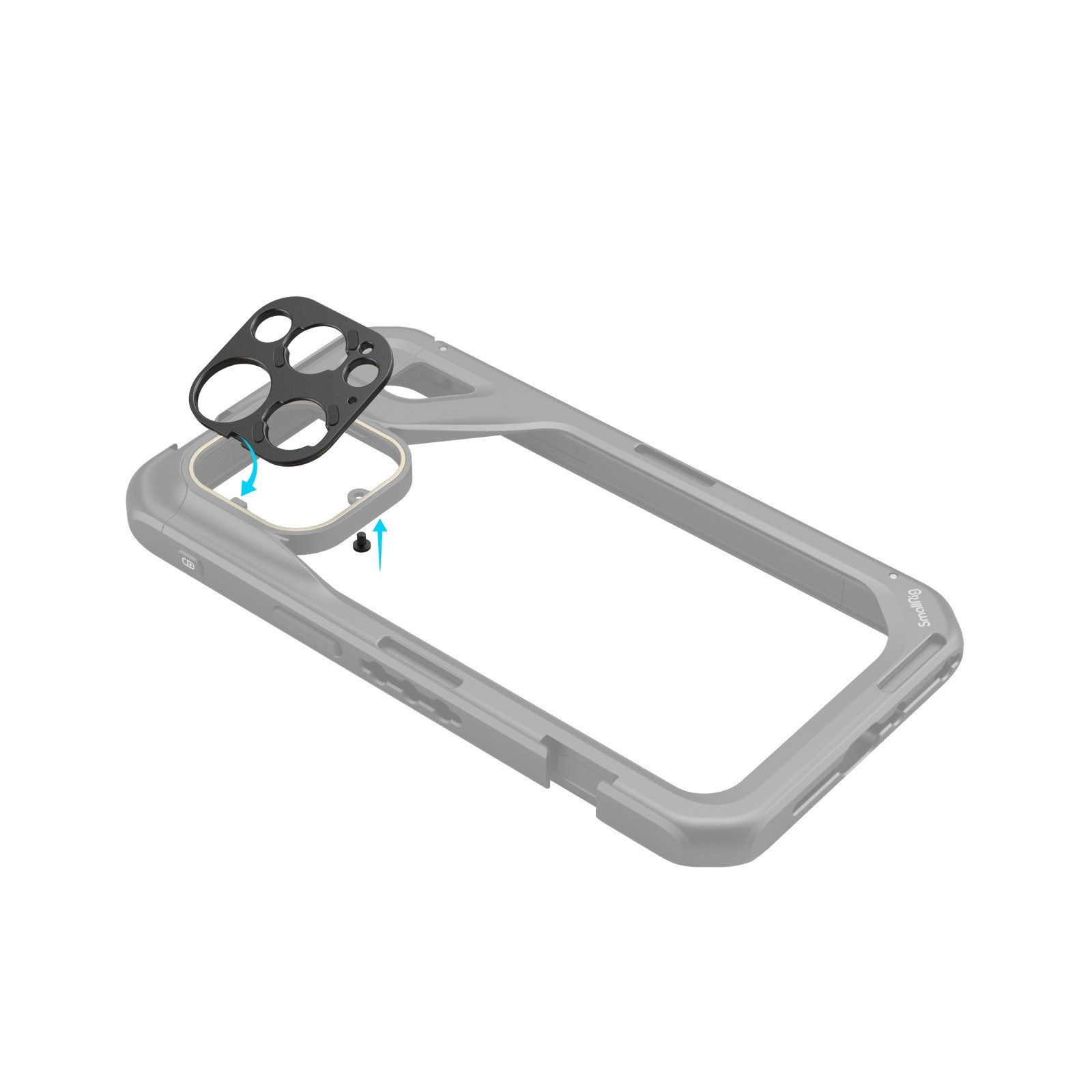 SmallRig T-Series Lens Back Mount Plate for iPhone 15 Pro Max / 15 Pro Cage 4399
