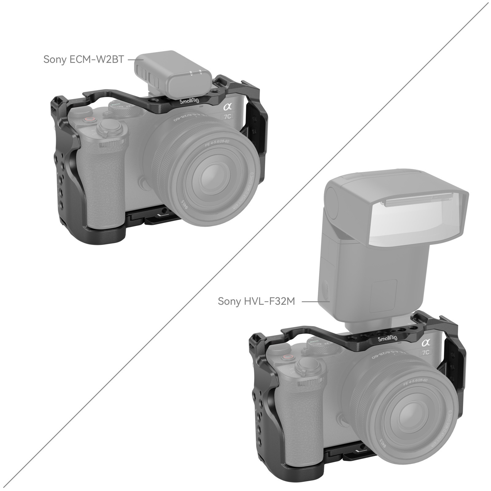 SmallRig Cage Kit for Sony Alpha 7C II / Alpha 7CR 4422