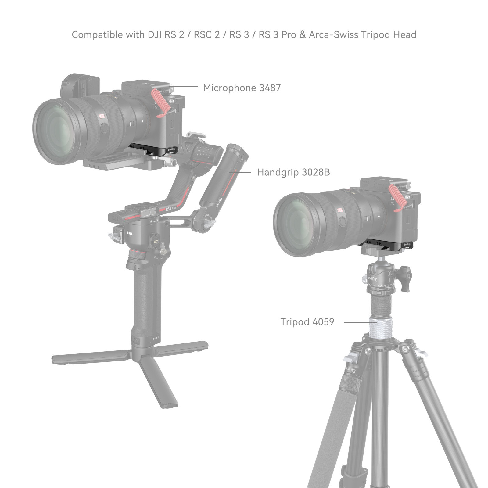 SmallRig Bottom Mount Plate for Sony Alpha 7C II / Alpha 7CR