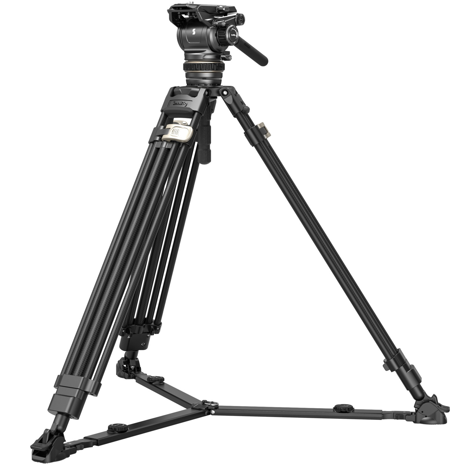 SmallRig Heavy-Duty Carbon Fiber Tripod Kit AD-120 4463B