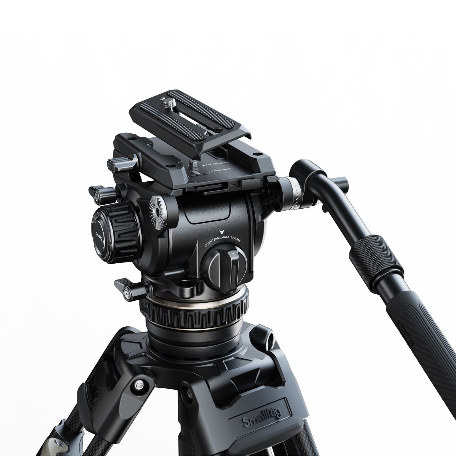 SmallRig Heavy-Duty Carbon Fiber Tripod Kit AD-120 4463