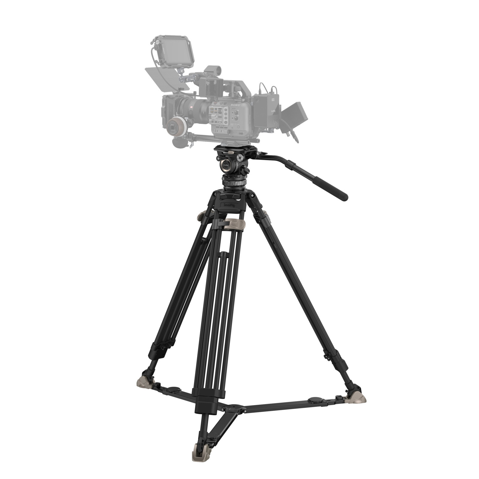 SmallRig FreeBlazer Counterbalance Carbon Fiber Video Tripod Kit AD-Pro8 4465