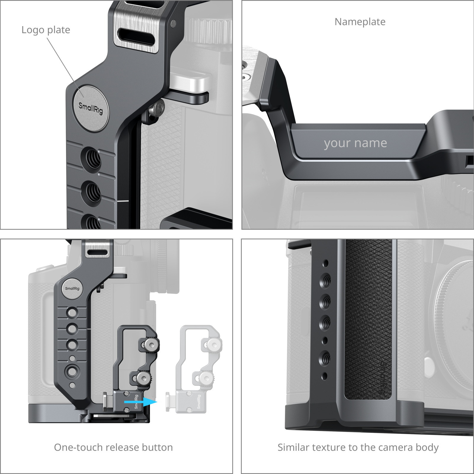SmallRig Cage for Leica SL3 / SL3-S 4510B